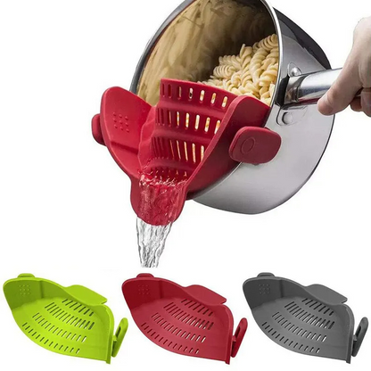 Universeller Silikon-Abtropfclip