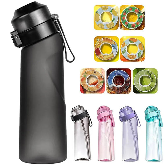 Aroma-Wasserflasche 650ml – Mit 7 Frucht-Pods