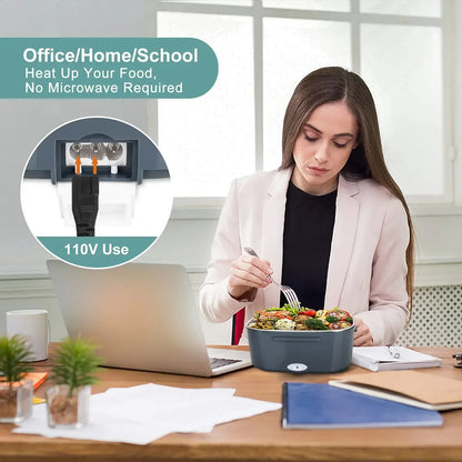 2-in-1 Elektrische Heiz-Lunchbox