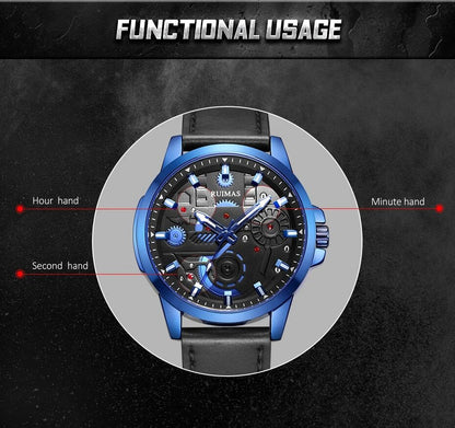 RUIMAS Watches Men's Casual Sport Watches Luxury Military Quartz Wrist Watch Chronograph ​Waterproof Man Clock Montre Homme 307-7