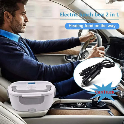 2-in-1 Elektrische Heiz-Lunchbox