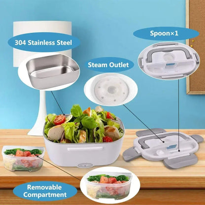 2-in-1 Elektrische Heiz-Lunchbox