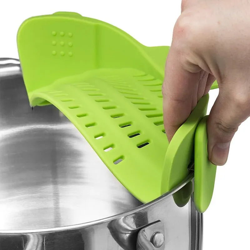 Universeller Silikon-Abtropfclip