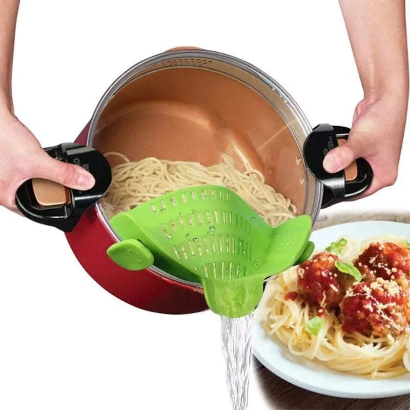 Universeller Silikon-Abtropfclip