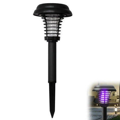 Solar-Mückenlampe für Garten – LED-Solarleuchte mit Insektenvernichter