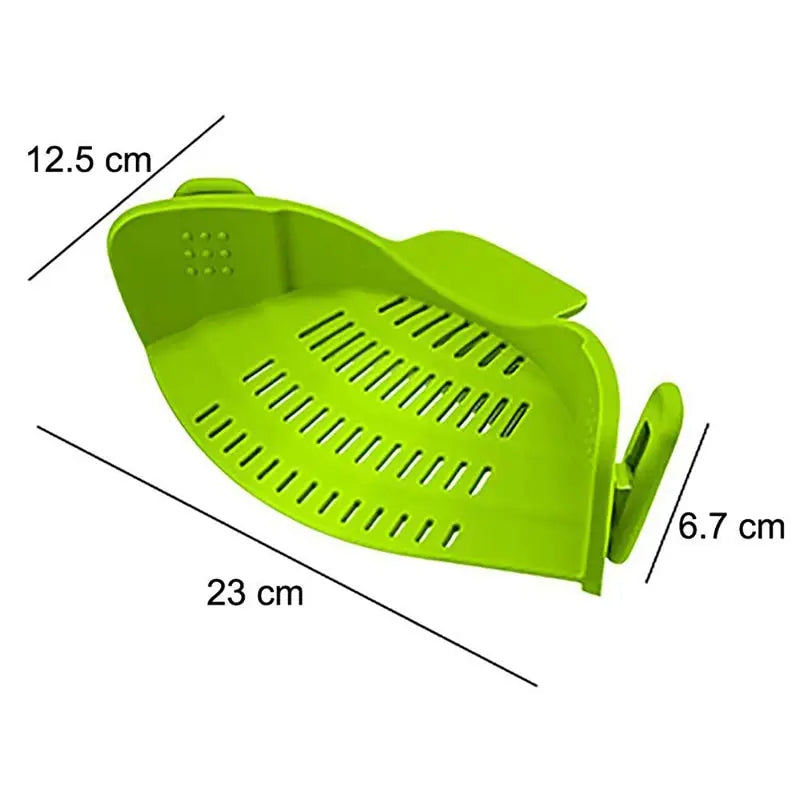 Universeller Silikon-Abtropfclip